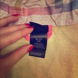 Girls XL North Face Rain Jacket